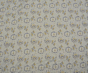 PATTERNED JACQUARD FABRIC - BEIGE