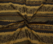 EMBOSSED JACQUARD FABRIC - COFFEE