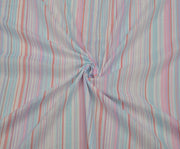 STRIPED COTTON VOILE FABRIC - HARMONY