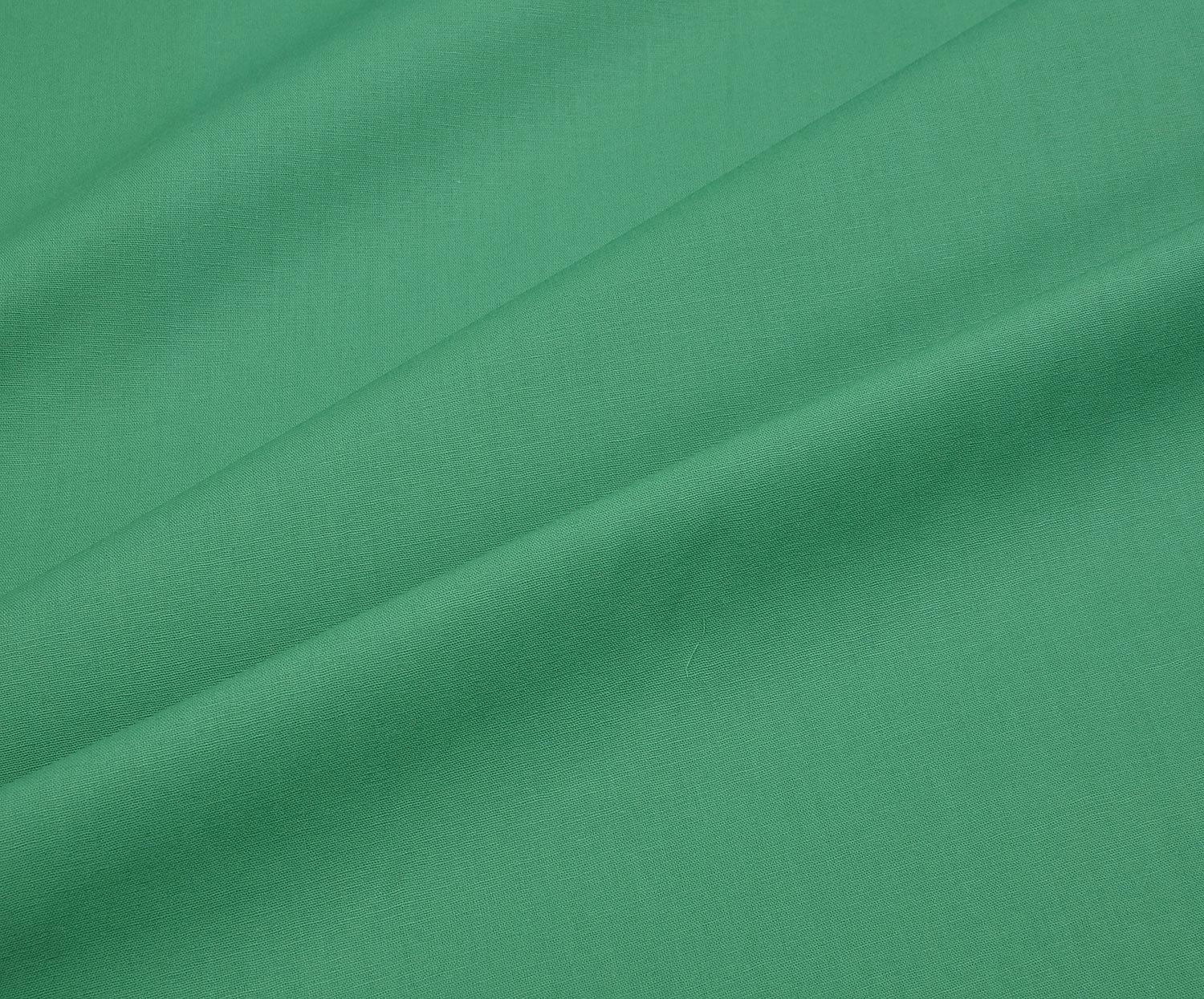 DUVET COVER POPLIN FABRIC - GREEN