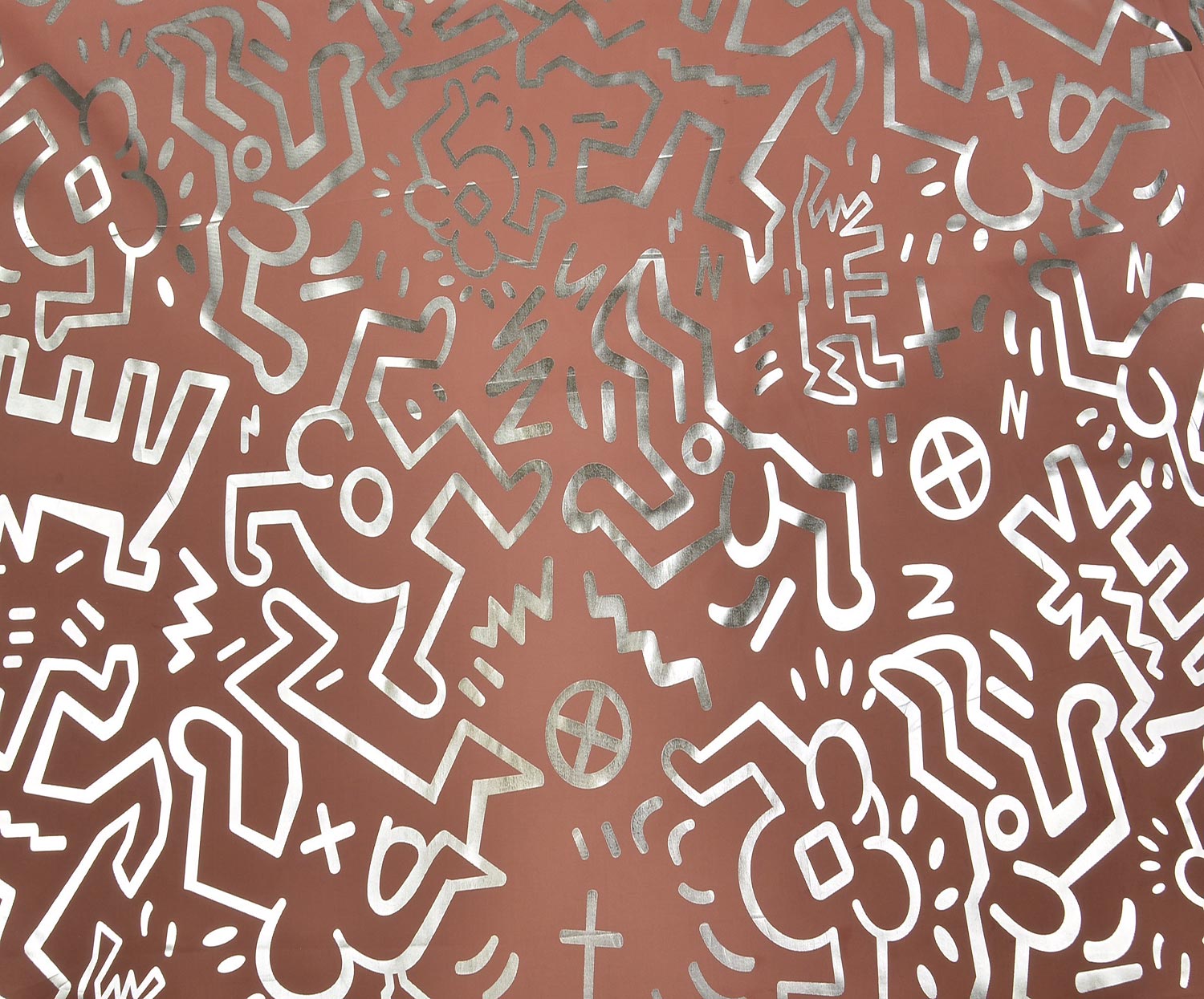 PATTERNED PARACHUTE FABRIC - POWDER