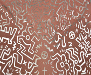 PATTERNED PARACHUTE FABRIC - POWDER