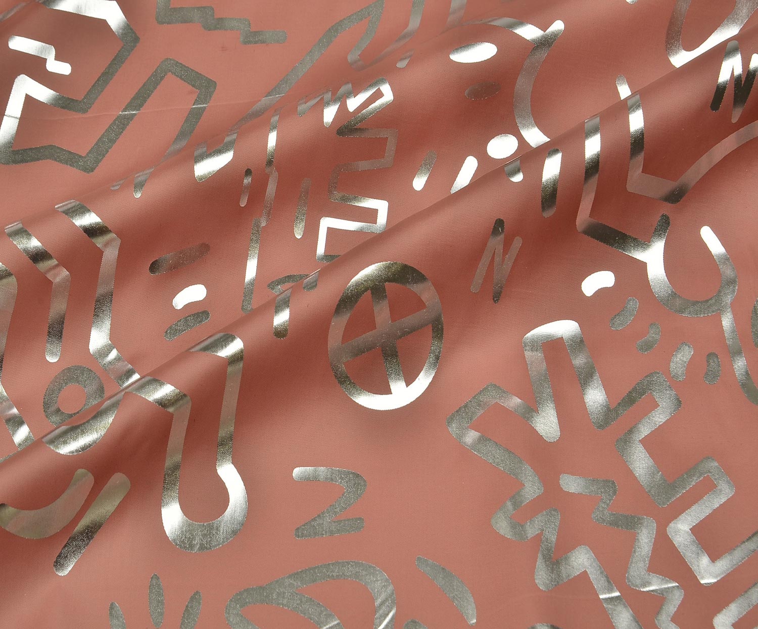 PATTERNED PARACHUTE FABRIC - POWDER