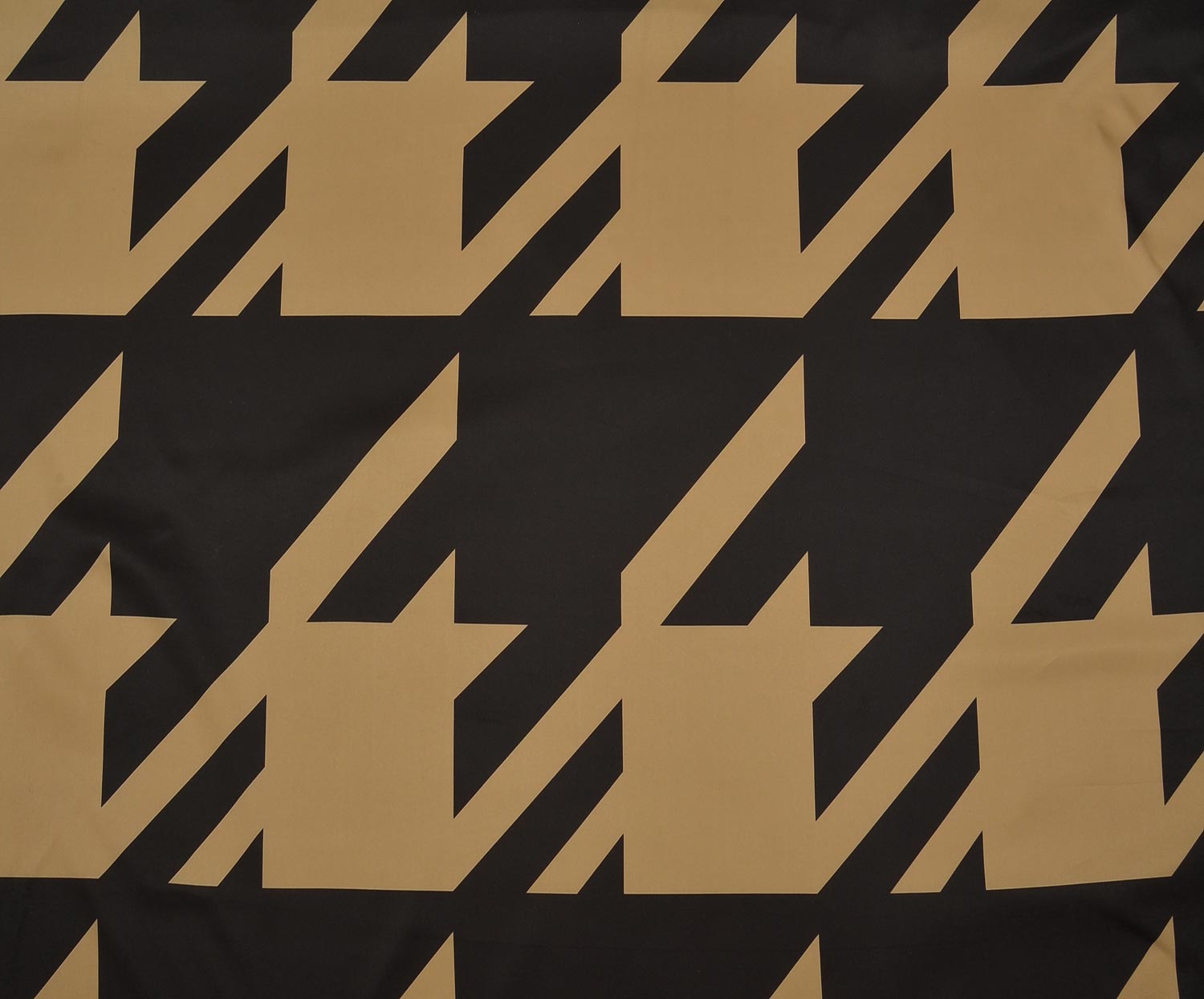 PATTERNED PARACHUTE FABRIC - BLACK