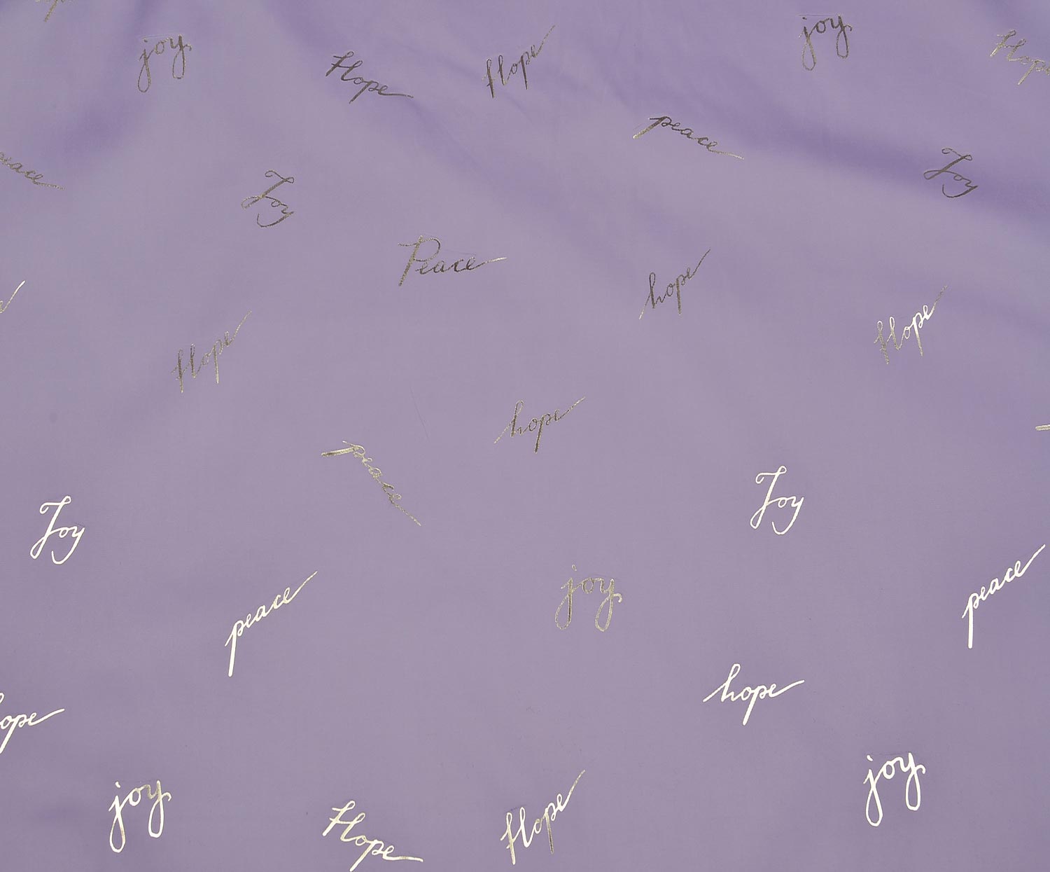 PATTERNED PARACHUTE FABRIC - LILAC