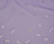 PATTERNED PARACHUTE FABRIC - LILAC