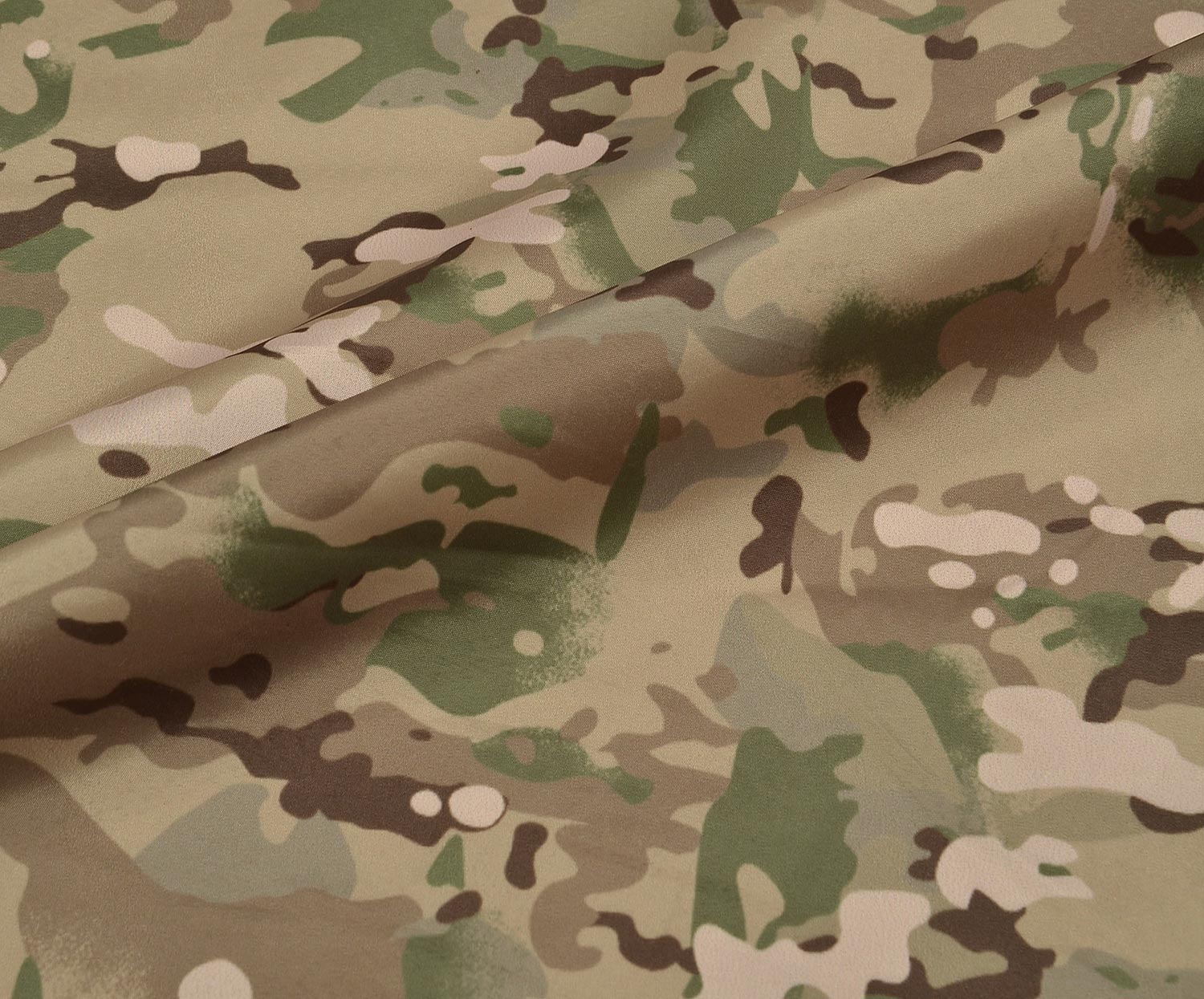 PATTERNED PARACHUTE FABRIC - GREEN