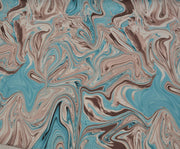 PATTERNED PARACHUTE FABRIC - BLUE