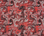 PATTERNED PARACHUTE FABRIC - BURGUNDY