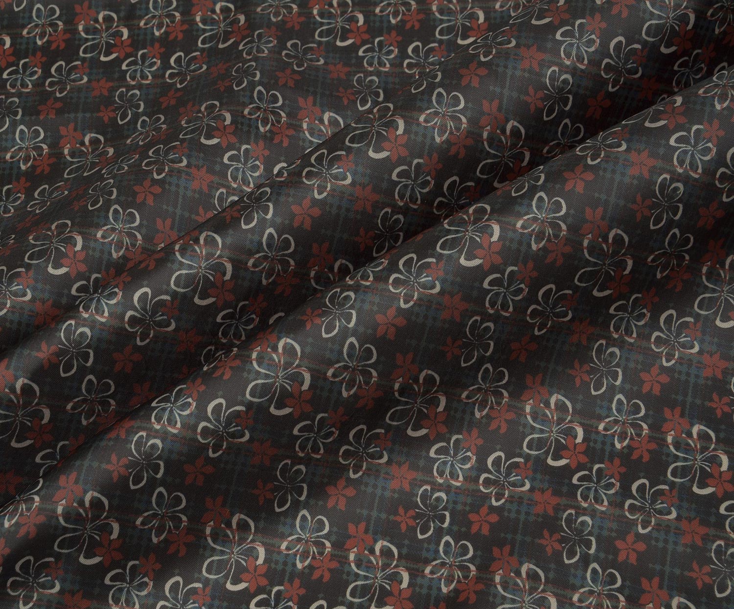 PATTERNED PARACHUTE FABRIC - BLACK