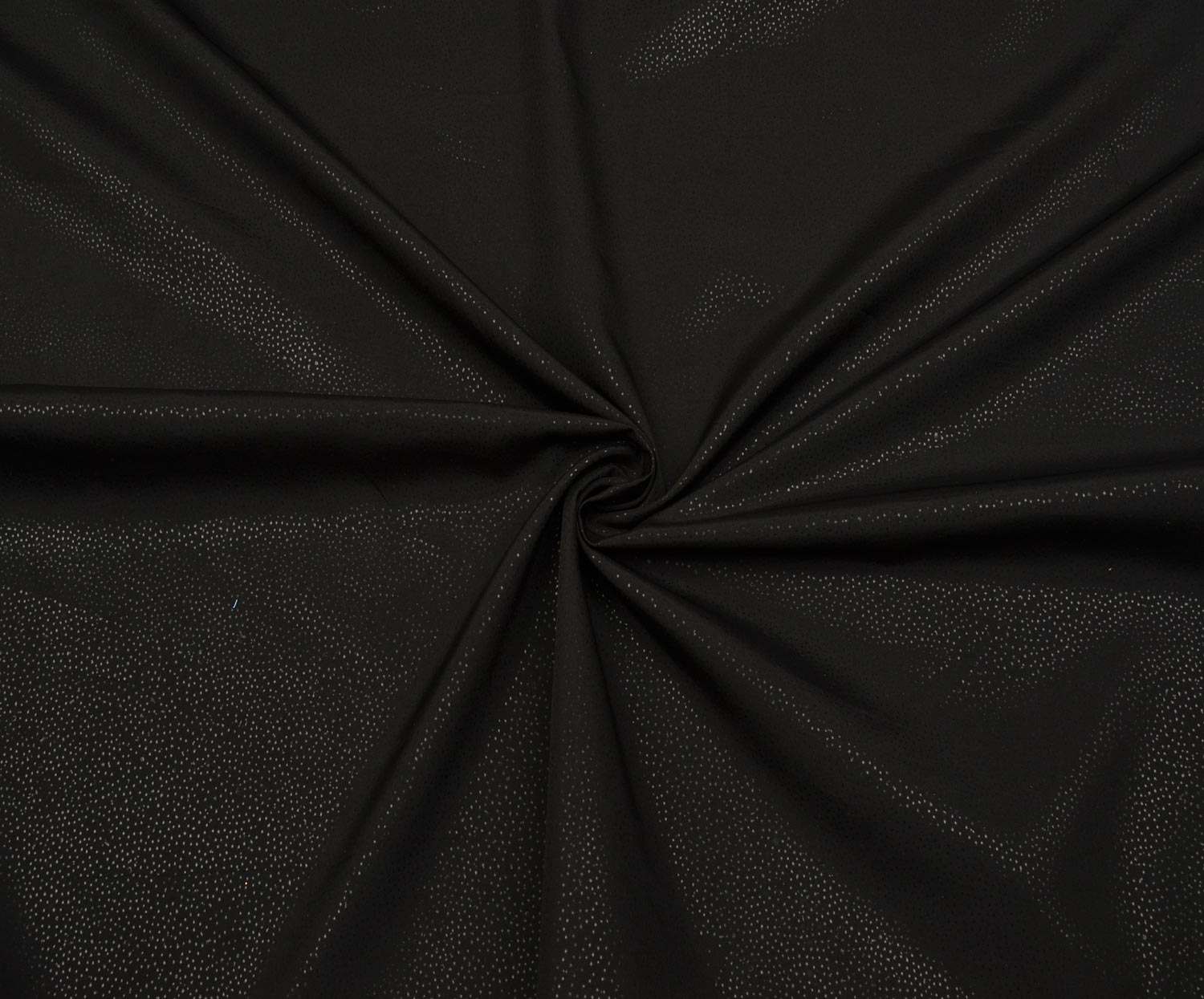 PATTERNED PARACHUTE FABRIC - BLACK