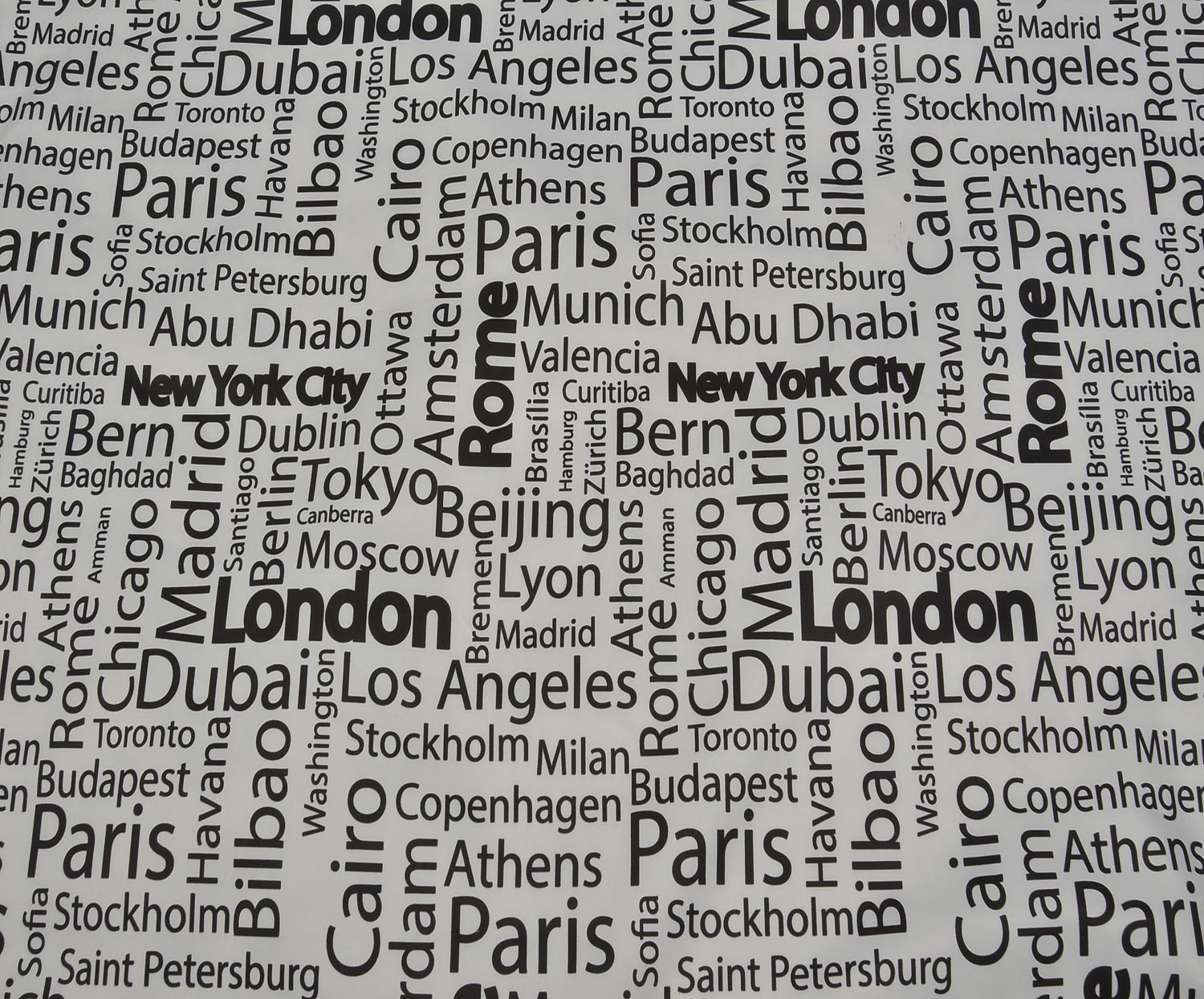 PATTERNED PARACHUTE FABRIC - ECRU