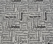 PATTERNED PARACHUTE FABRIC - ECRU