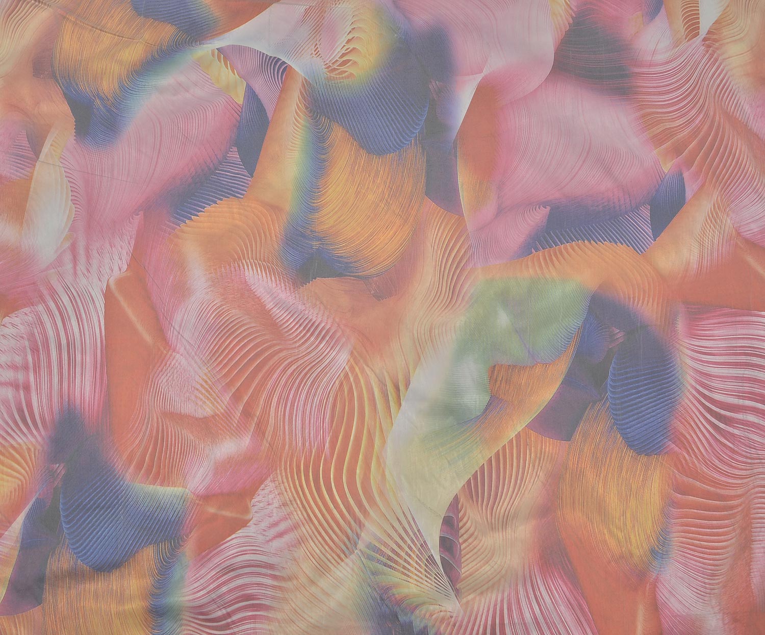 PATTERNED PARACHUTE FABRIC - PINK