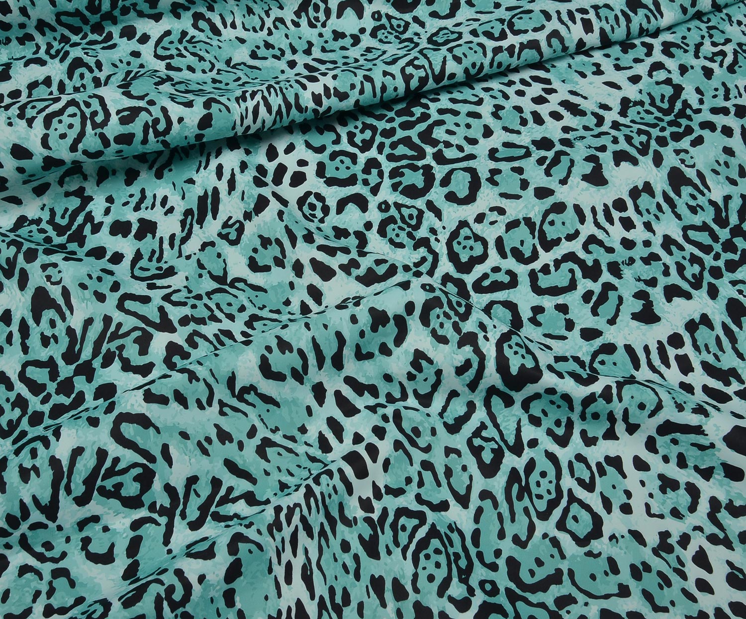 PATTERNED PARACHUTE FABRIC - PETROL