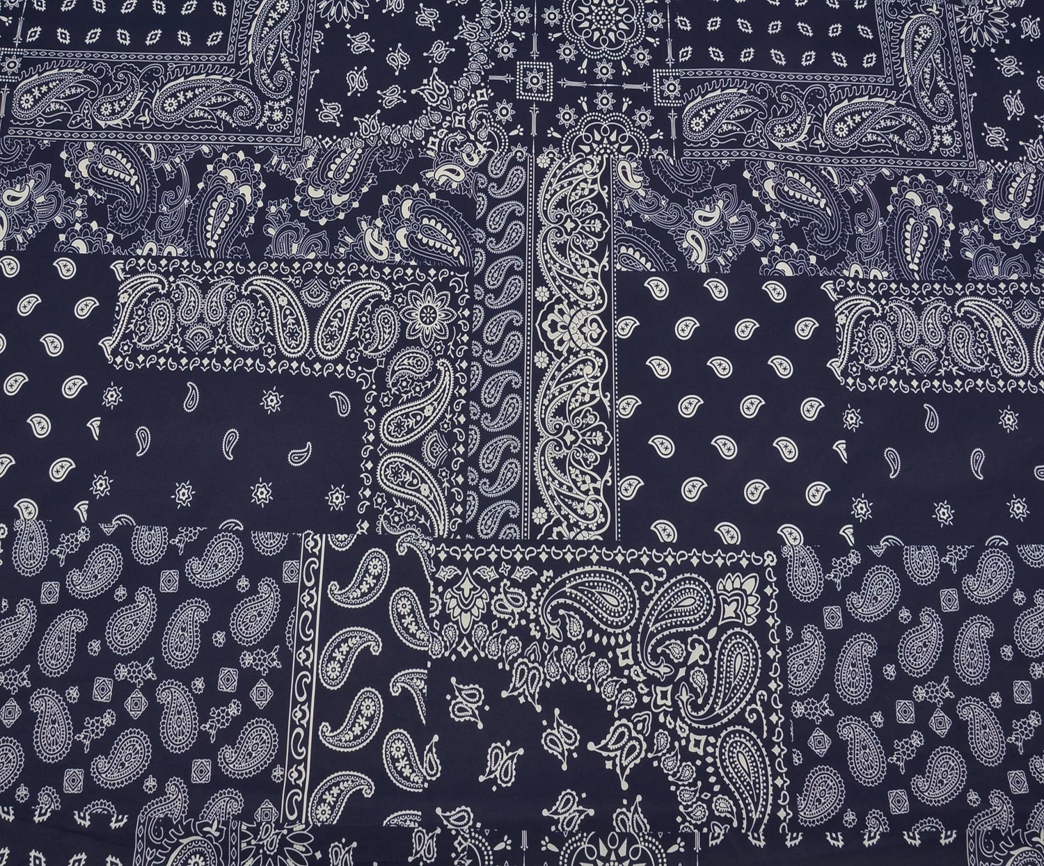 PATTERNED PARACHUTE FABRIC - NAVY