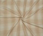 MİNİ EKOSE DESENLİ PAMUK VİSKON KUMAŞ - BEJ