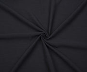COTTON VISCOSE FABRIC - BLACK