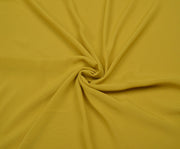 CREPE VISCOSE FABRIC - MUSTARD