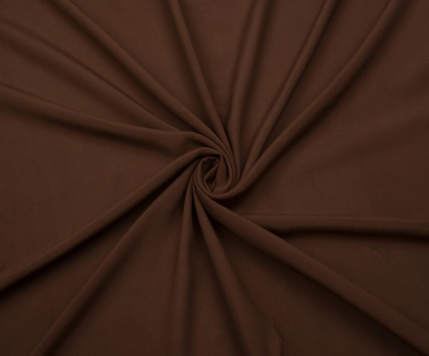 COTTON VOILE FABRIC - COFFEE