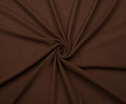 COTTON VOILE FABRIC - COFFEE