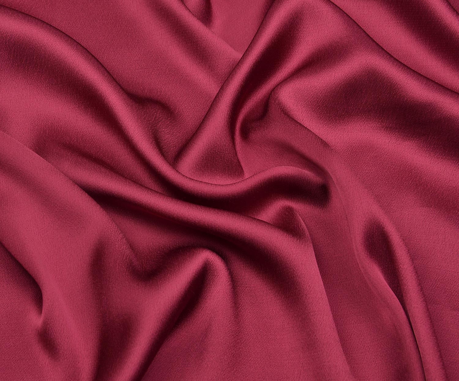VISCOSE SATIN FABRIC - FUCHSIA