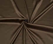 VISCOSE SATIN FABRIC - MINK