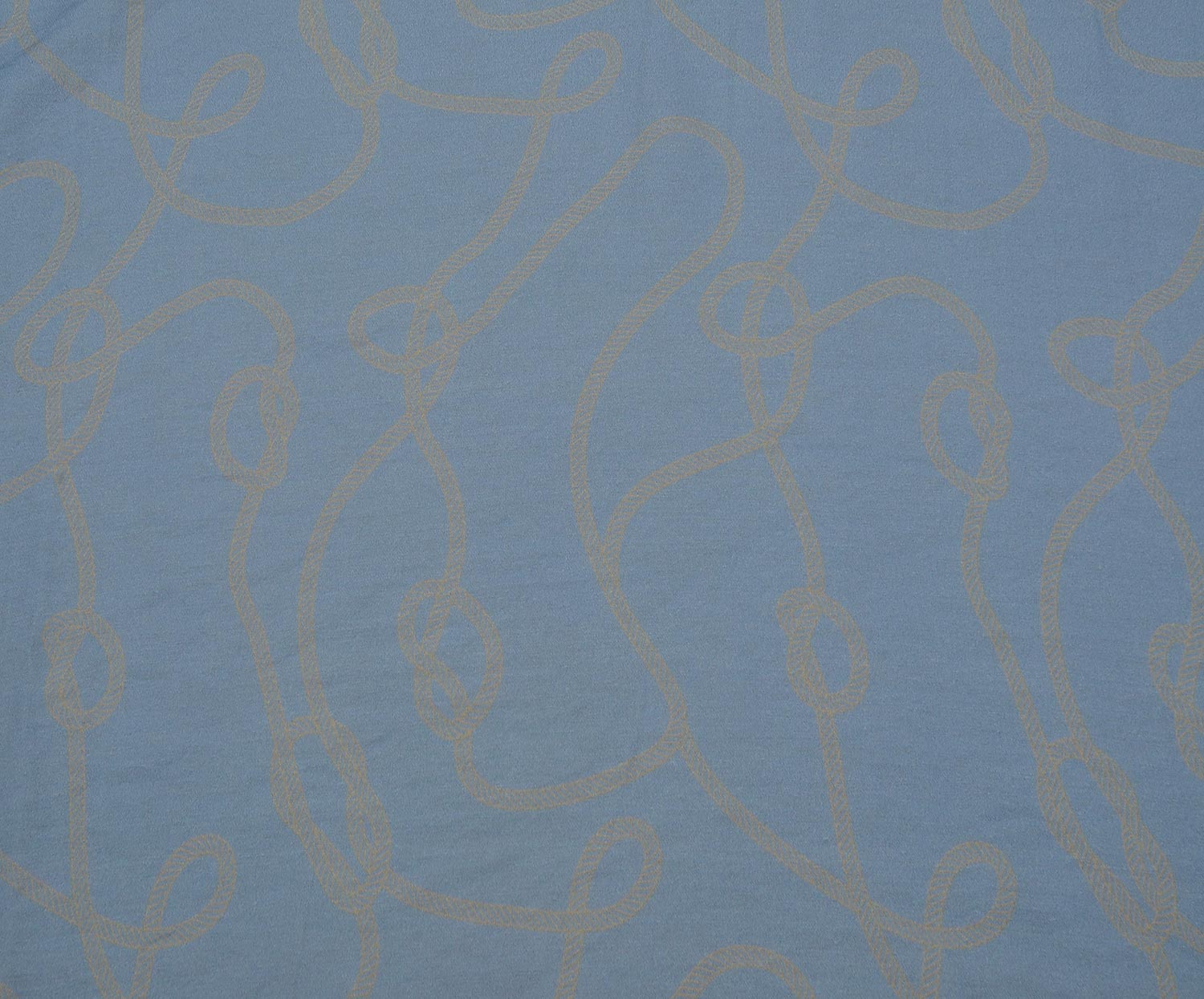 PATTERNED TENCEL FABRIC - BLUE