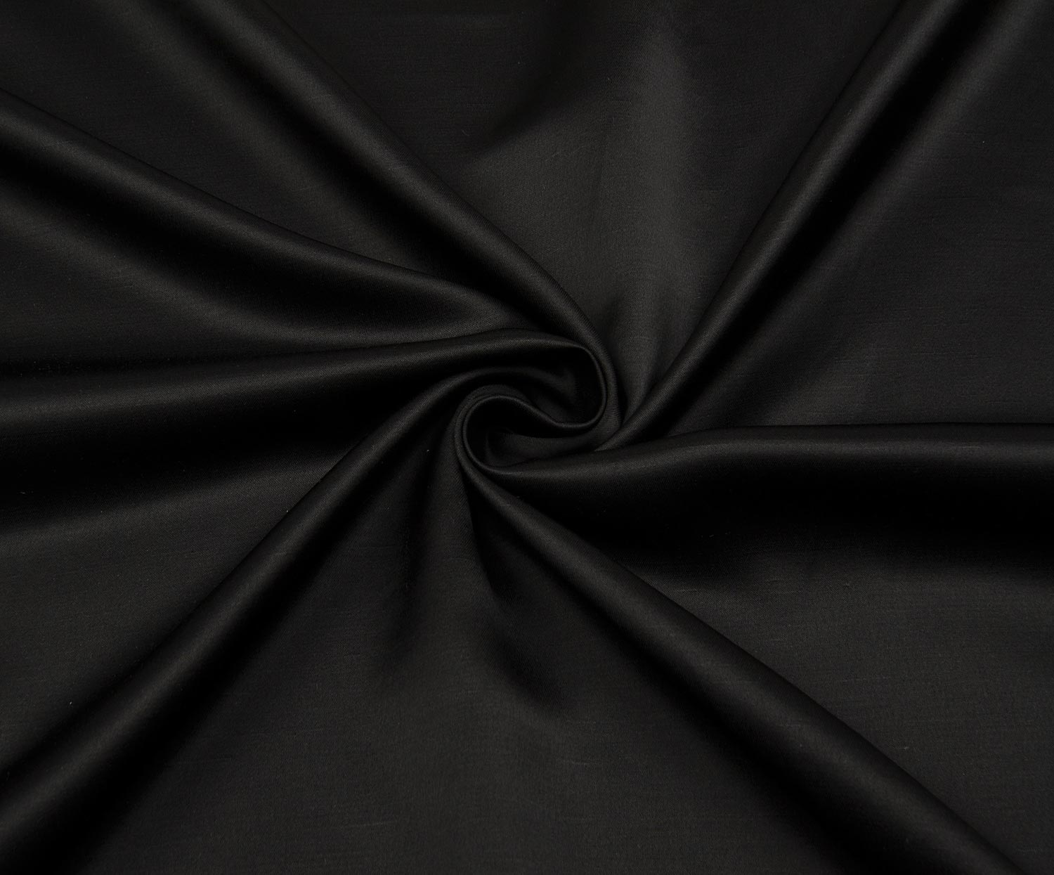 VISCOSE LINEN FABRIC - BLACK