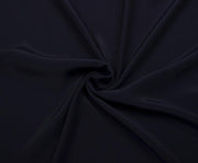 CREPE VISCOSE FABRIC - NAVY BLUE