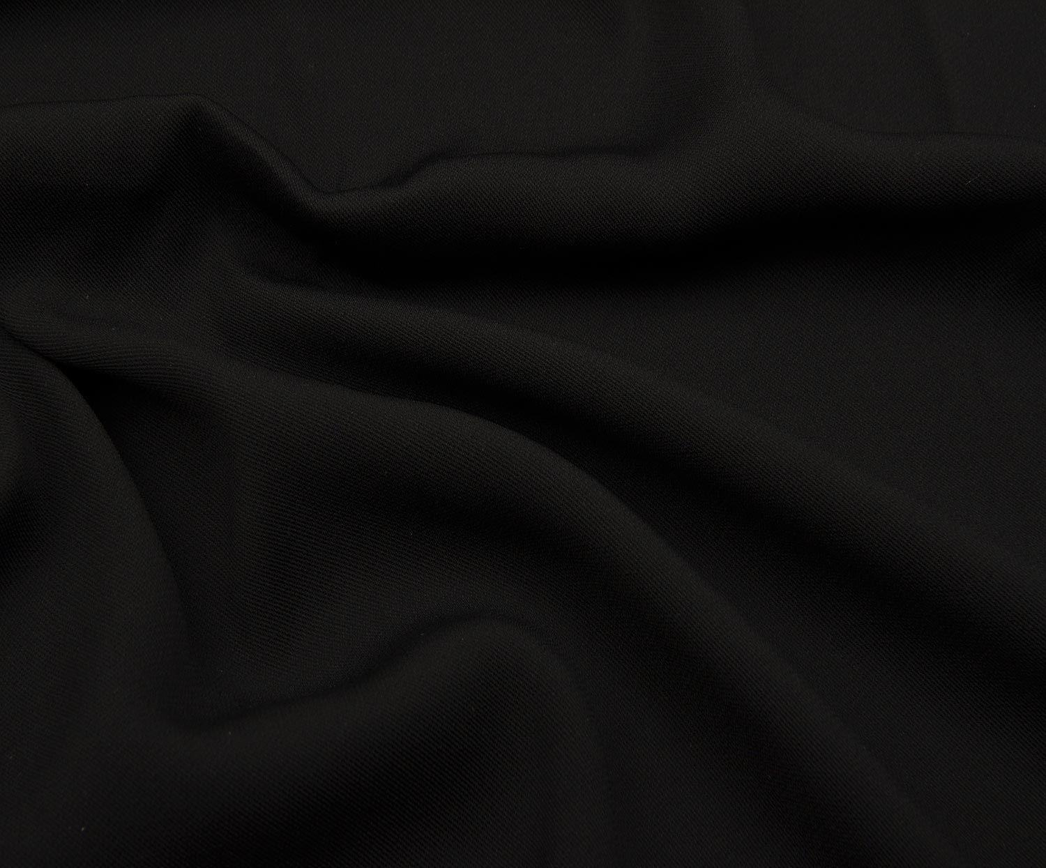 VISCOSE FABRIC - BLACK