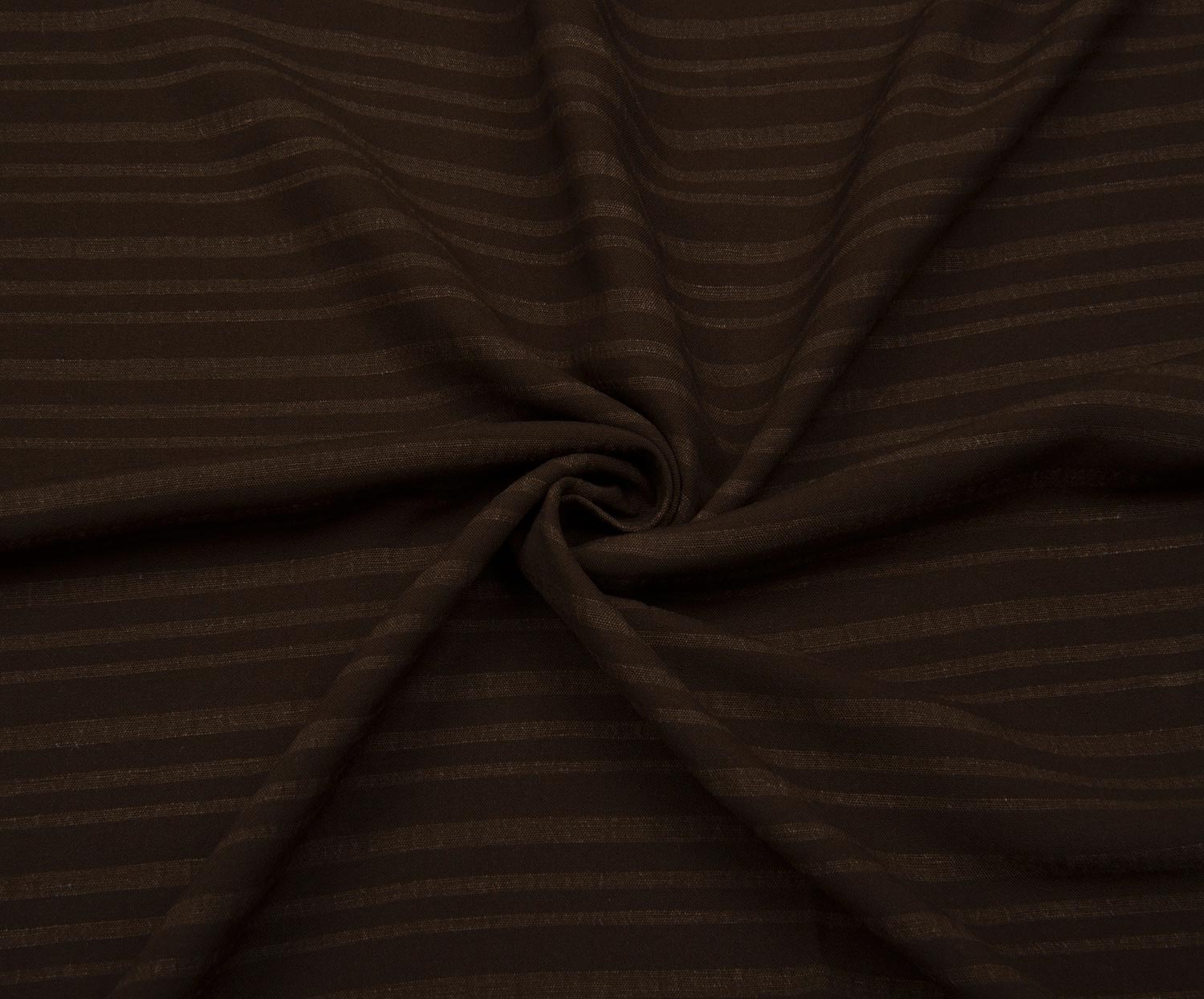 SHIRTING LINEN FABRIC - COFFEE