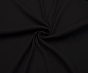 CREPE VISCOSE FABRIC - BLACK