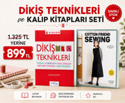 DİKİŞ TEKNİKLERİ VE KALIP KİTAPLARI SETİ