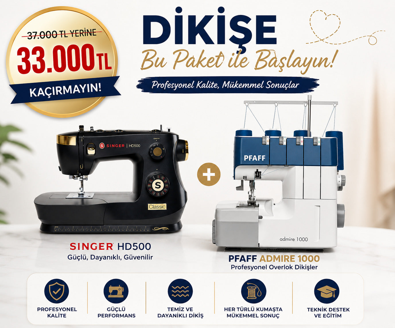 DİKİŞE BAŞLANGIÇ PAKETİ
