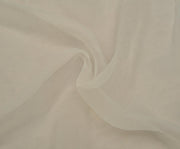ORGANZA CHIFFON FABRIC - ECRU