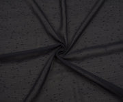 PATTERNED THIN VISCOSE FABRIC - NAVY