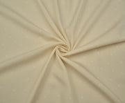 PATTERNED TENCEL FABRIC - CREAM