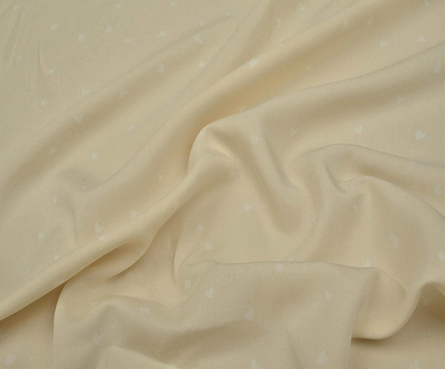 PATTERNED TENCEL FABRIC - CREAM