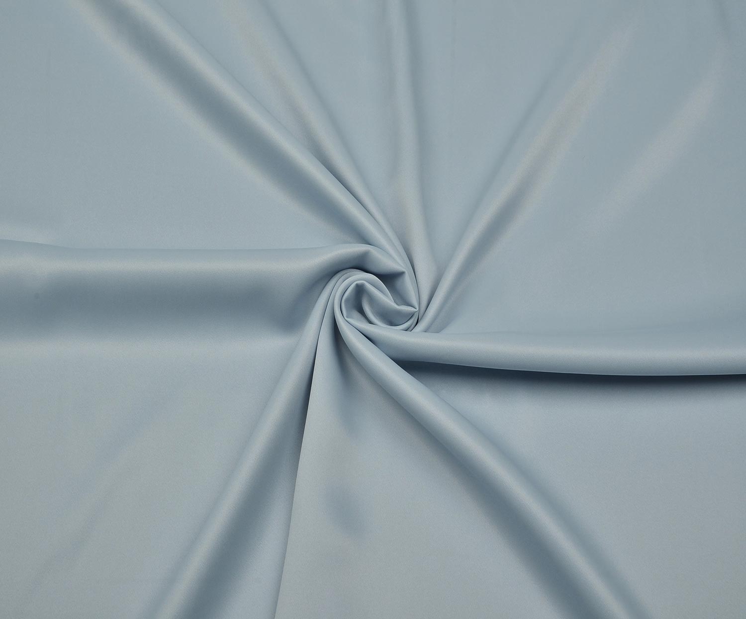VISCOSE SATIN FABRIC - BLUE