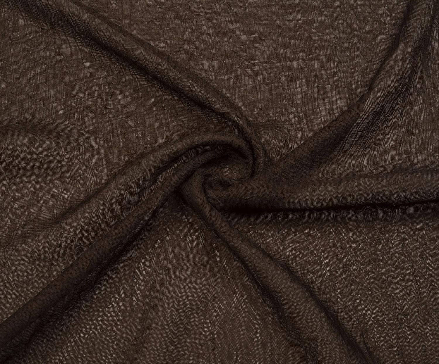 CHIFFON FABRIC - COFFEE