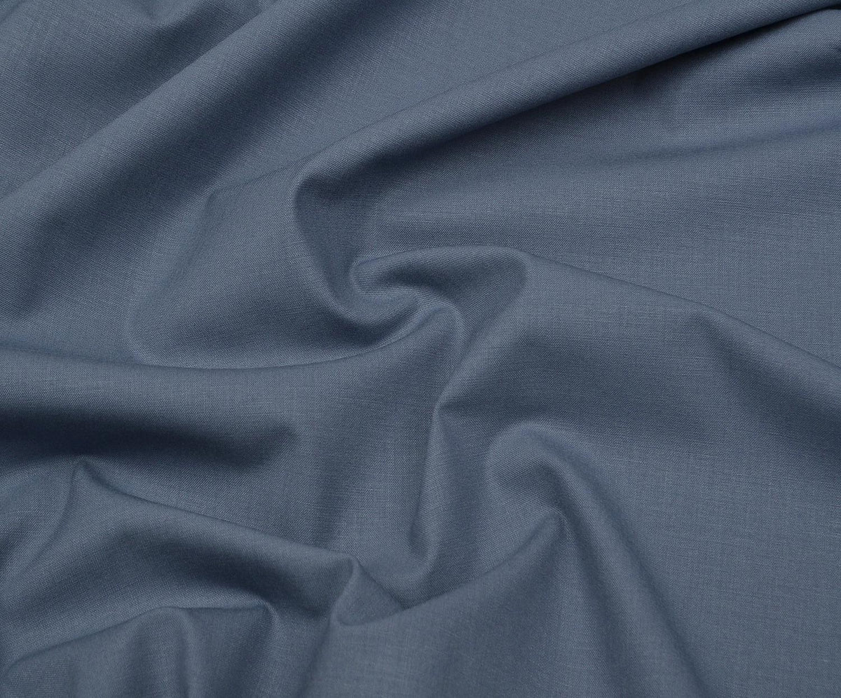 IDOL PREMIUM WOOL SEASONAL FABRIC - INDIGO