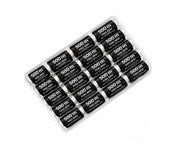20 PIECE BOBBIN SET 500 MT - BLACK