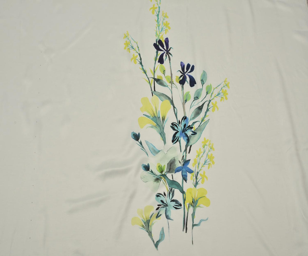 PATTERNED SATIN FABRIC