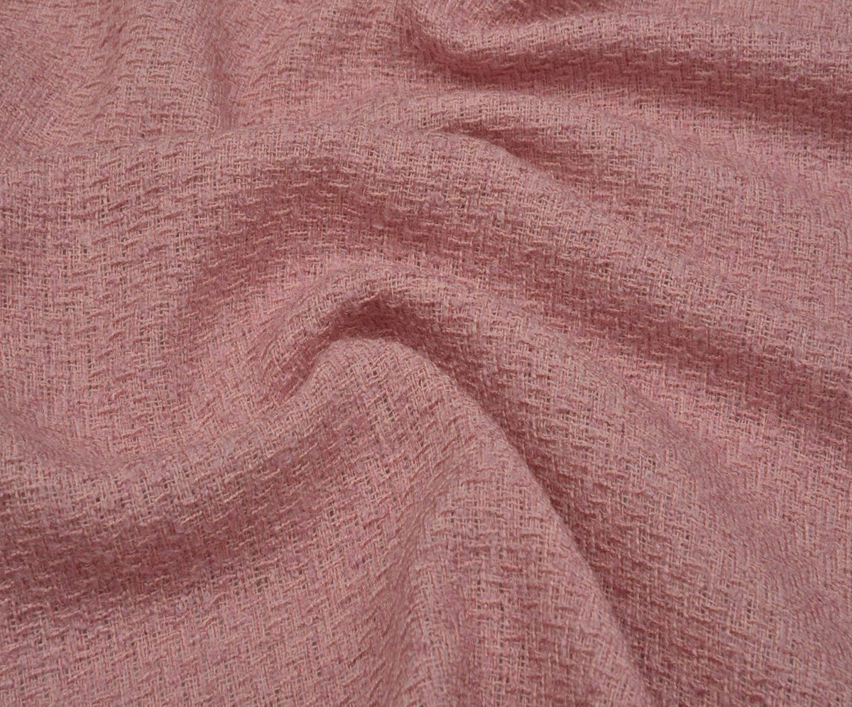 BUKLET ŞANEL KUMAŞ - PEMBE