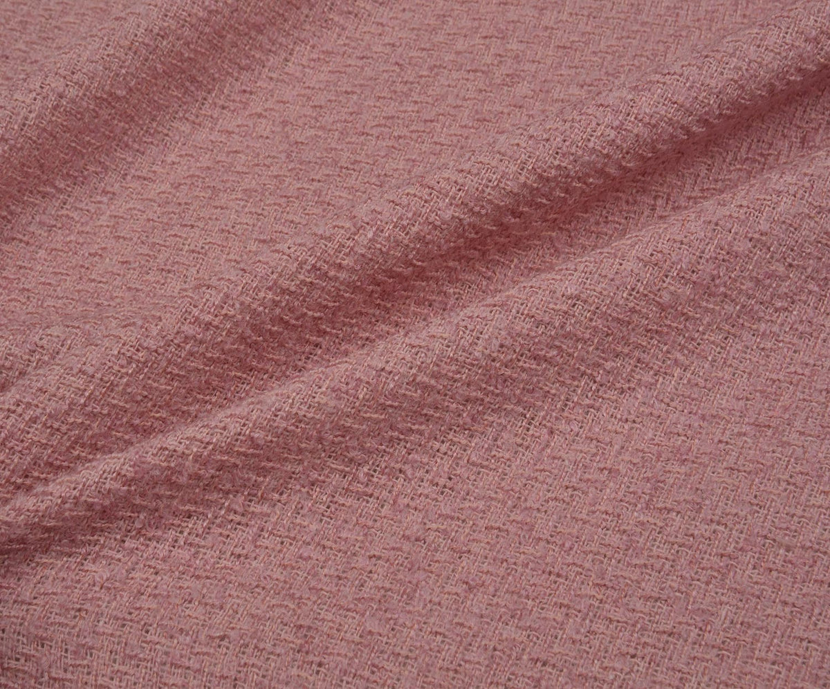 BUKLET ŞANEL KUMAŞ - PEMBE