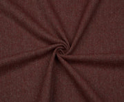 BALIKSIRTI DESENLİ KAŞE KABANLIK KUMAŞ - BORDO