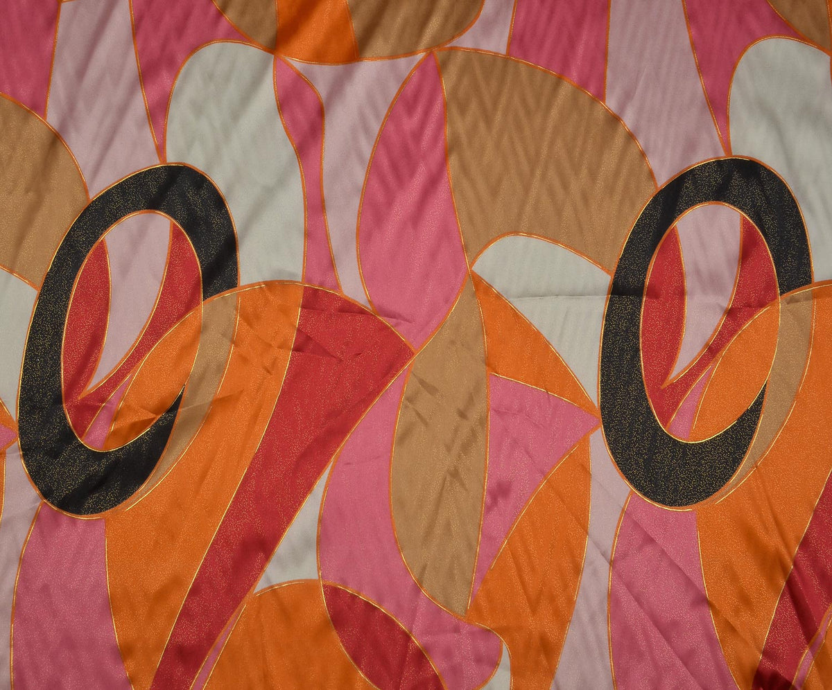 STRETCH SATIN FABRIC - PINK