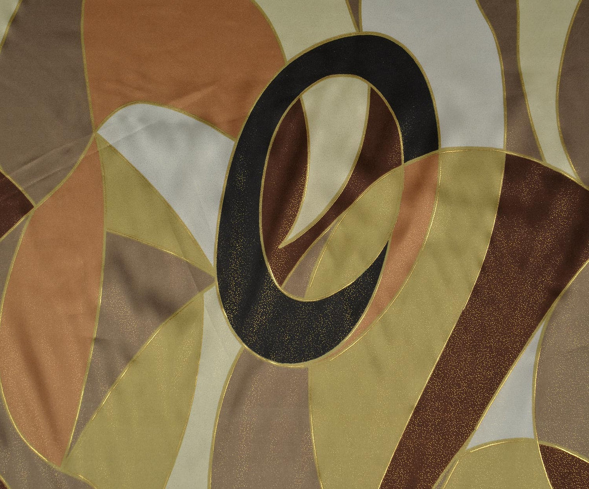 STRETCH SATIN FABRIC - BEIGE