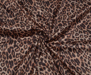 SATIN FABRIC - BROWN